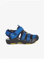 Yellow-blue boys' sandals Geox Kyle - Boys