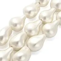 Electroplate Porcelain Beads Strands