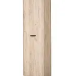 Šatní skříň taylor - dub šedý/černá