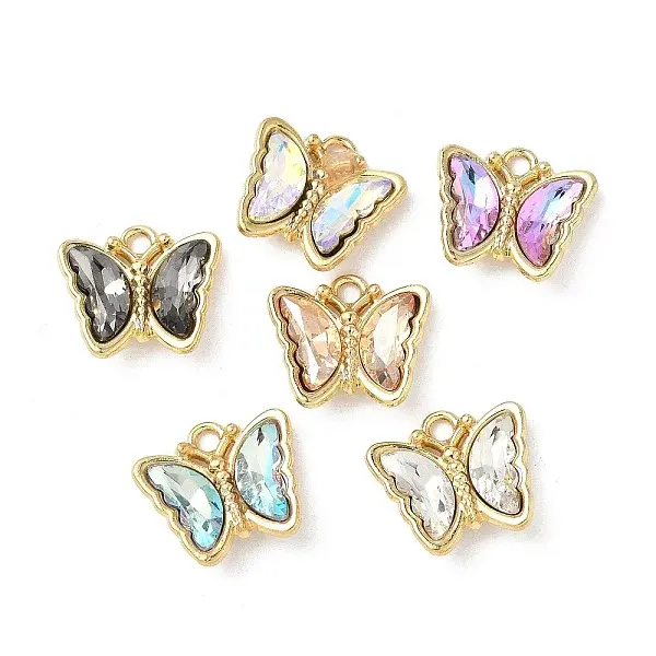 Alloy Glass Pendants