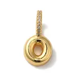 Rack Plating Brass Micro Pave Cubic Zirconia Pendants