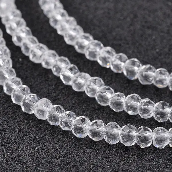 Electroplate Glass Beads Strands