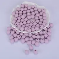 Round Silicone Focal Beads