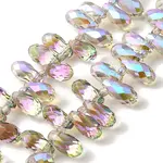 Electroplate Glass Beads Strands
