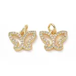 Brass Cubic Zirconia Charms