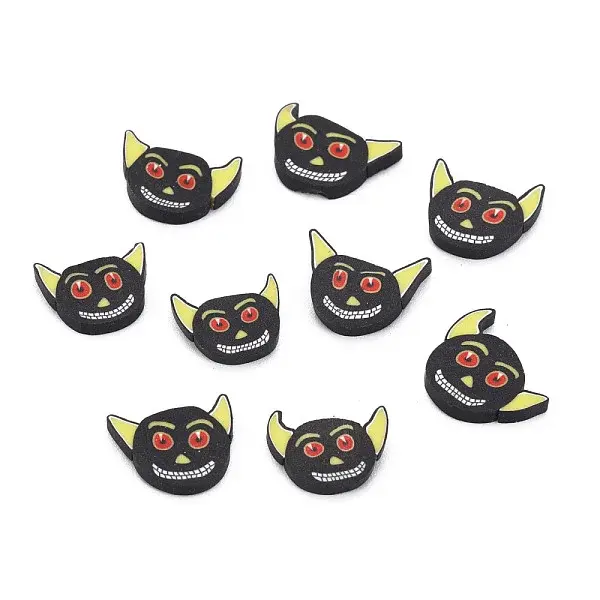 Halloween Handmade Polymer Clay Cabochons