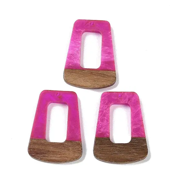 Resin & Wood Pendants