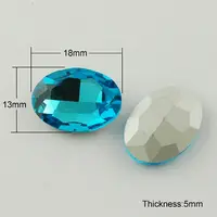 Glass Pointed Back Rhinestone