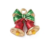 Christmas Alloy Enamel Pendants