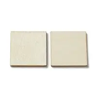 Unfinished Wood Square Slices