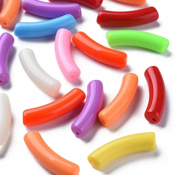Opaque Acrylic Beads