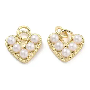 Brass Pave Cubic Zirconia Pendants