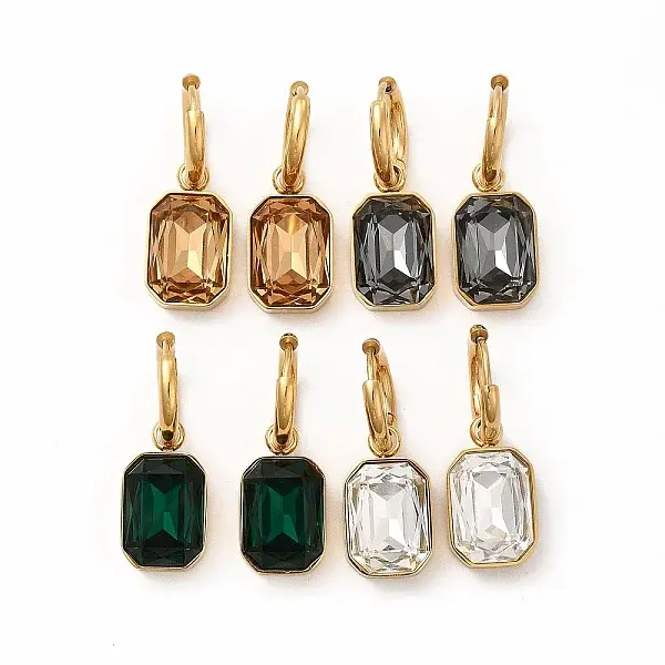 Ion Plating(IP) 304 Stainless Steel Hoop Earring