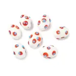 Handmade Lampwork Bumpy Beads