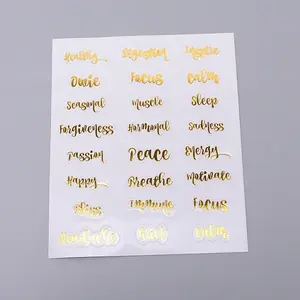 Waterproof Plastic Decorations Stickers