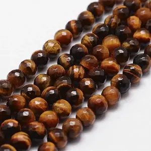 Natural Tiger Eye Beads Strands
