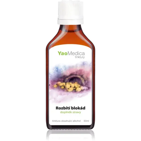 YaoMedica Rozbití blokád bylinná tinktura pro podporu duševní rovnováhy 50 ml