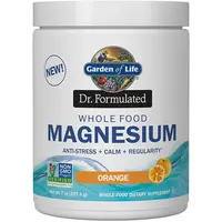 Garden of Life Dr. Formulated Magnesium/Orange prášek s vysokým obsahem hořčíku příchuť Orange 197.4 g