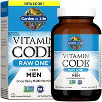 Garden of Life RAW Vitamin Code One for Men kapsle s multivitamínovým komplexem pro muže 75 cps