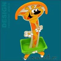 Dětský němý sluha - žirafa