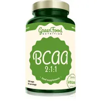 GreenFood Nutrition BCAA 2:1:1 podpora rastu svalov 106 g