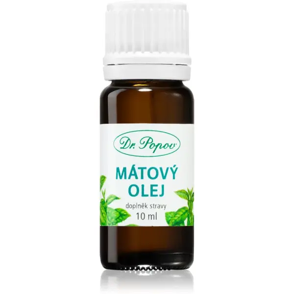 Dr. Popov Mätový olej olej na podporu trávenia 10 ml