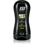 Blush M For Men Soft and Wet Pussy flesh masturbátor Green 17,8 cm