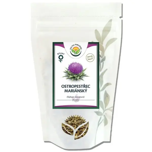 Salvia Paradise Pestrec mariánsky Plod semienka na detoxikáciu organizmu a podporu imunity 400 g