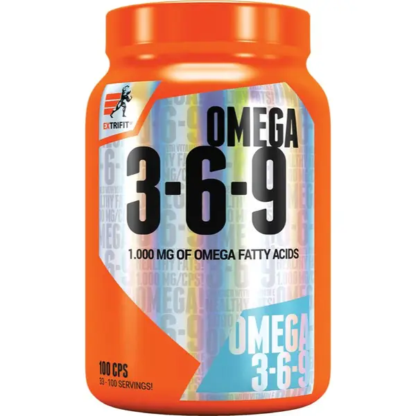 Extrifit Omega 3-6-9 podpora správneho fungovania organizmu 100 cps