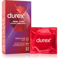 Durex Feel Thin Extra Lubricated kondómy 12 ks