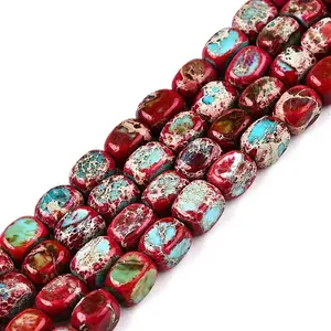 Natural Imperial Jasper Beads Strands