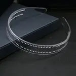 Transparent Plastic Hair Band Findings