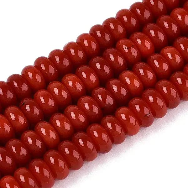 Baking Paint Glass Beads Strands