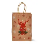 Christmas Theme Rectangle Paper Bags