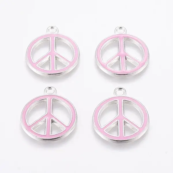 Alloy Enamel Pendants
