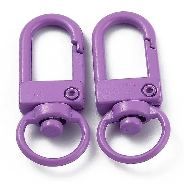 Zinc Alloy Baking Paint Swivel Snap Hooks Clasps