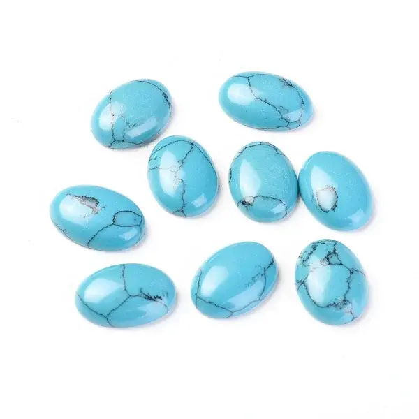 Synthetic Turquoise Cabochons