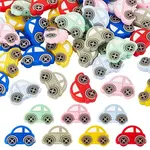 21Pcs 7 Colors Car Silicone Beads