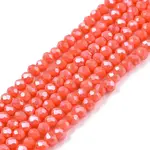 Electroplate Glass Beads Strands