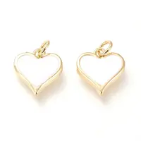 Real 18K Gold Plated Brass Charms