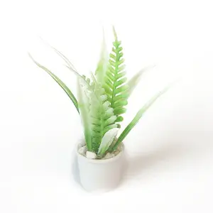 Plastic Flower Props Miniature Ornaments