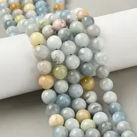 Natural Aquamarine Beads Strands