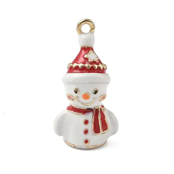Christmas Alloy Enamel Pendants