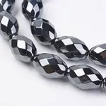 Non-magnetic Synthetic Hematite Beads Strands