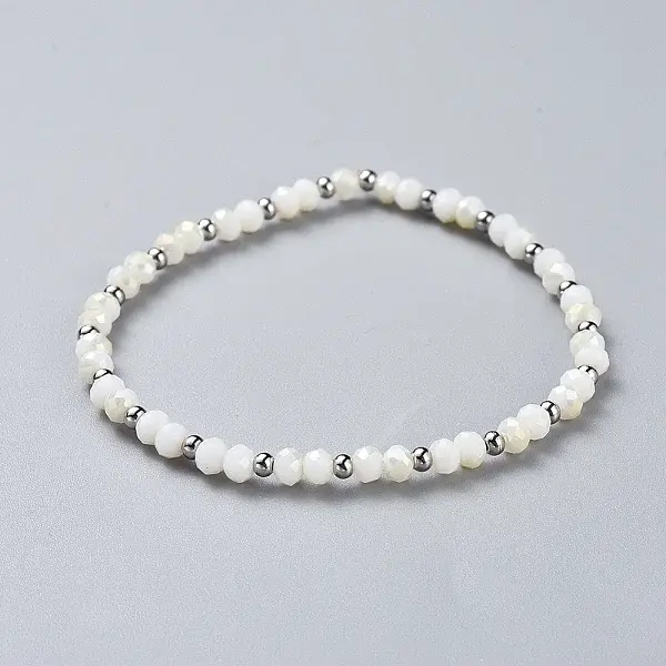 Glass Beads Stretch Bracelets