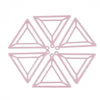 430 Stainless Steel Filigree Pendants