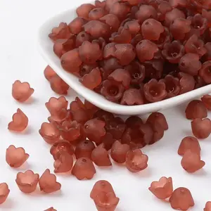 Transparent Acrylic Beads Caps