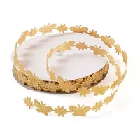 20 Yards Malan Flower and Butterfly Polyester Lace Trim