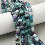 Natural Banded Agate Beads Strands