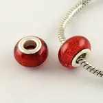 Large Hole Resin European Beads
